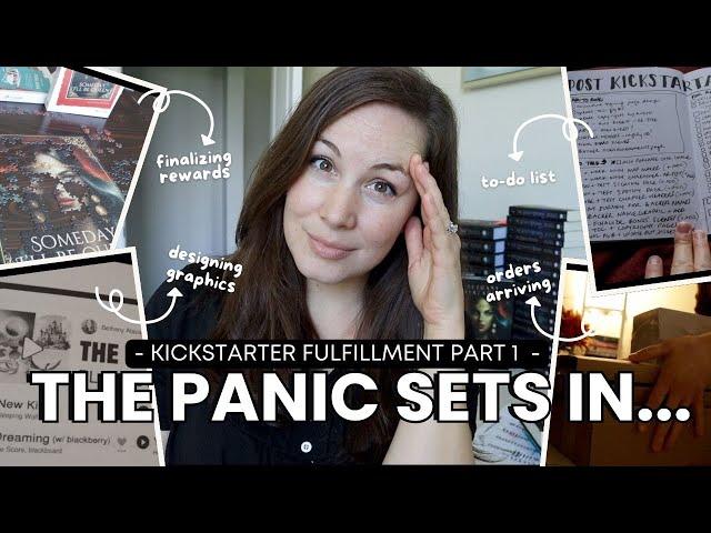 Time to fulfill all these kickstarter orders somehow??? (KICKSTARTER VLOG PART 1)