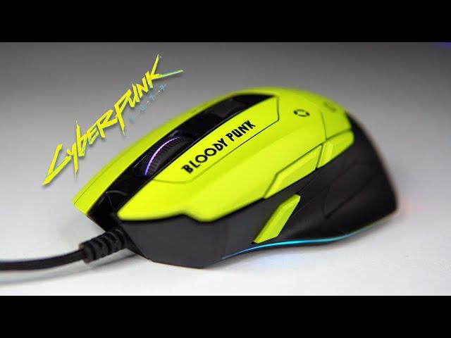 A4tech CYBERPUNK 2077 Edition Mouse [ Bloody W70 Max Bloody PUNK ] Complete Details & Review In Urdu