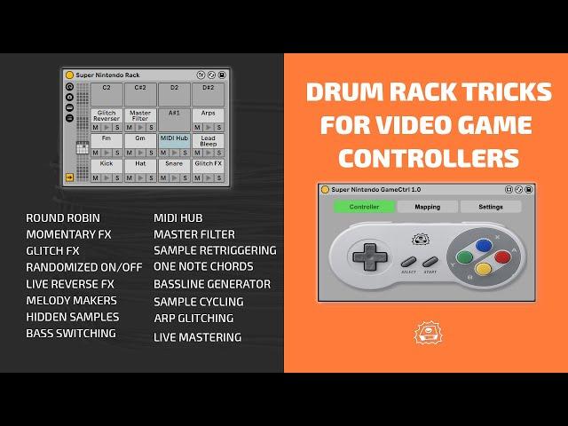 Finger Drumming Techniques & Drum Rack Tricks For Video Game Controllers | Side Brain