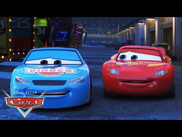 Lightning McQueen Discovers Cal Weathers is Retiring | Pixar Cars