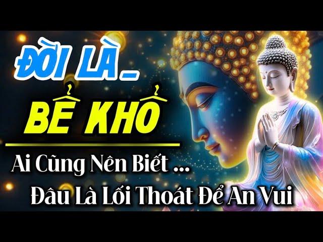 Đời là Bể Khổ Ai Cũng Nên Biết :Đâu Là Lối Thoát Để An Vui