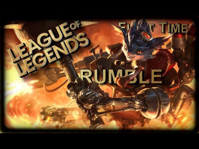 League of Legends - Played first Time as "Rumble vs. Bots" - Beginner #1 Anfänger