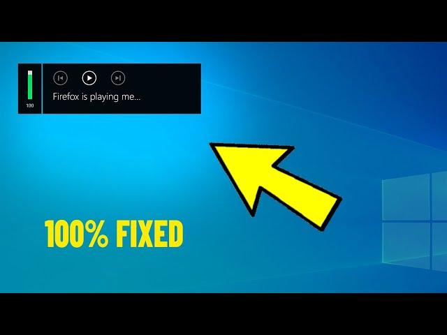 Fix Volume Bar Stuck on Windows 11 / 10 Desktop Screen | How To Solve volume bar Not Disappear 