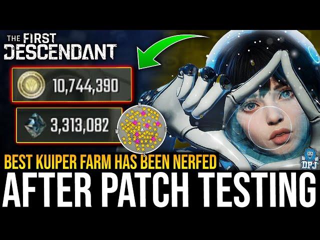 BEST KUIPER SHARD FARM AFTER PATCH TESTING - Valby Run The First Descendant Kuiper Shard Farm