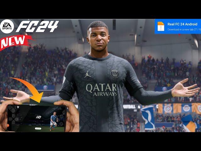 New | Real FC 24 Android | Ea Sports FC 24 Android Gameplay