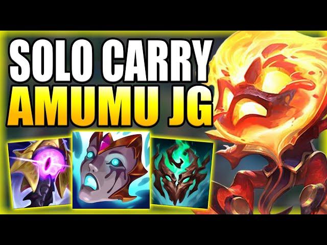 HOW TO PLAY AMUMU JUNGLE & SOLO CARRY A LOSING TEAM! - Gameplay Guide League of Legends