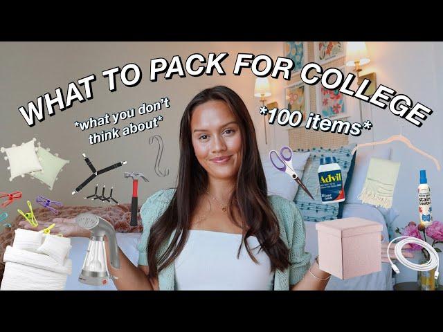 ULTIMATE COLLEGE PACKING LIST : everything you need to bring for your freshman year dorm