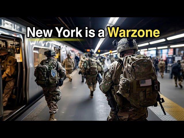 Army Troops Flood NYC’s Subway… As Crime Spikes