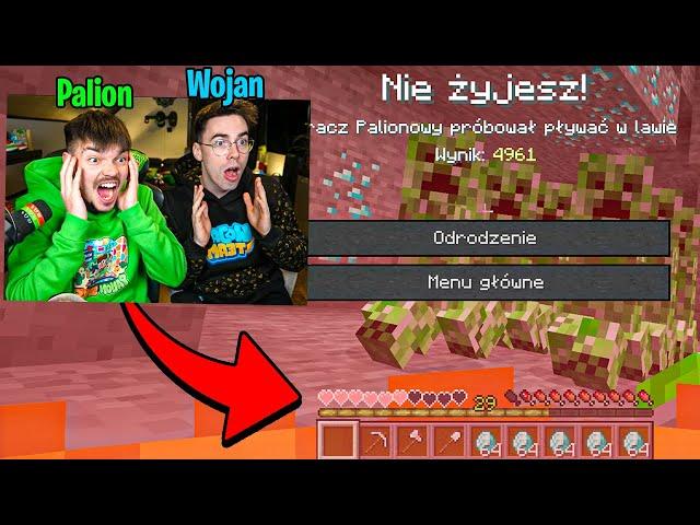 GRAM Z WOJANEM na JEDNYM KOMPUTERZE w MINECRAFT! *śmieszne*