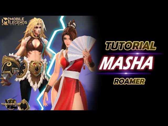 TUTORIAL CARA PAKAI MASHA ROAM TERBARU MOBILE LEGENDS 2024