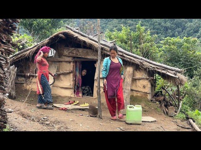 Nepali Mountain Village Lifestyle | Most Peaceful And Relaxing Mountain Village Life | Food Cooking