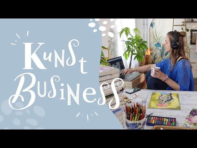 Du willst deine Kunst verkaufen? Wie ich mein Kunst Business aufgebaut habe + Strategien & Tipps