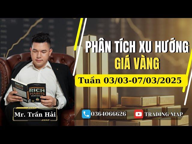 Phân tích xu hướng giá vàng tuần sau 03/03 - 07/03/2025 #dubaogiavang #giavang #vang #xuhướnggiávàng