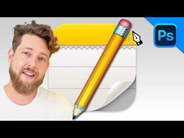 Designing the Notes App Icon with Photoshop