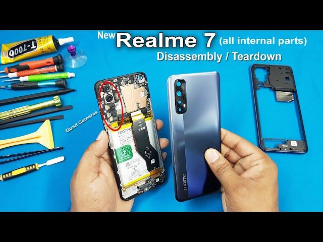 Realme 7 Disassembly / Realme 7 Teardown || All Internal Parts of Realme 7 | How to Open Realme 7