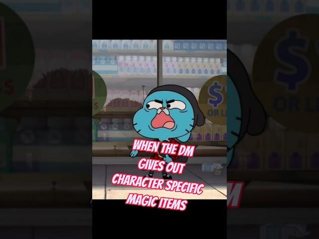 when the DM gives out.....