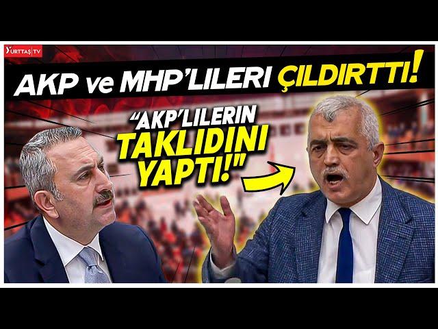 Ömer Faruk Gergerlioğlu konuşunca AKP'liler çılgına döndü! Meclisi sallayan konuşma!