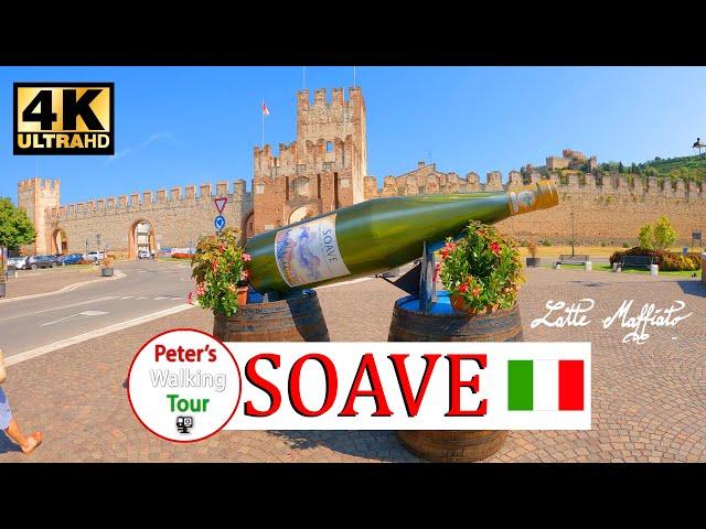 Soave, Verona, Italy ️ Walking Tour 4K