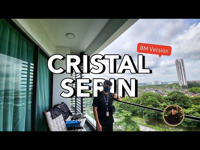 Dual-BALCONY @ Cristal Serin Residence | RM650k | 1,524sf | 3+1 Bilik 3 Air | FREEHOLD in Cyberjaya