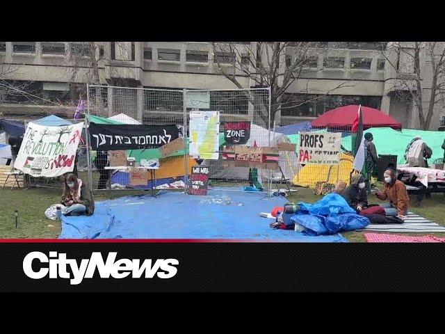 Two students file injunction against encampment at Montreal's McGill