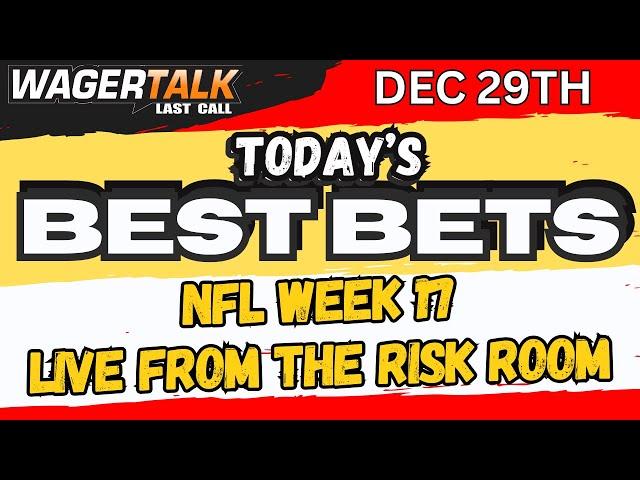 NFL Week 17 Picks, Predictions and Best Bets | Gianni the Greek & More! | LIVE on Last Call: 12/29