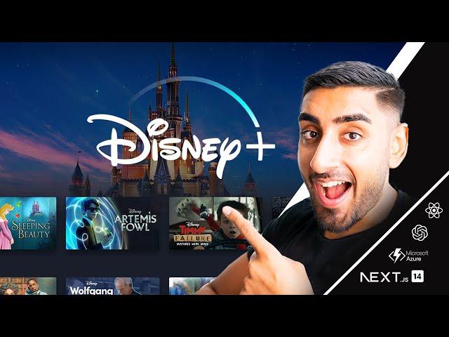  Let’s build Disney+ Clone with NEXT.JS 14! (Microsoft Azure, Caching, OpenAI, Shadcn, TailwindCSS)