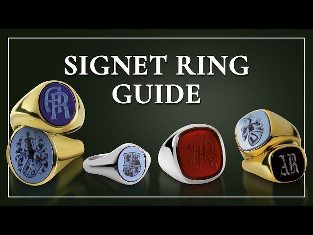 Men's Signet Rings: What They Are & How To Wear Them