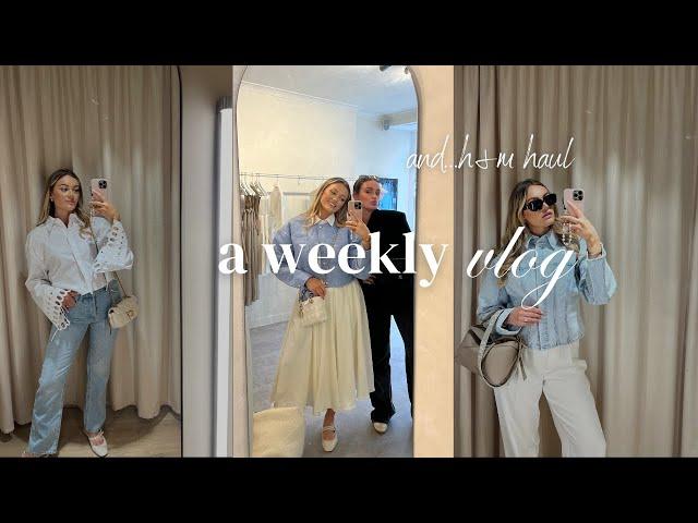 WEEKLY VLOG: TRIPS TO THE BEACH, EVENTS & H&M HAUL!!!