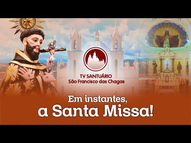 SANTA MISSA NO SANTUÁRIO DE SÃO FRANCISCO DAS CHAGAS DE CANINDÉ. (28/07/2024)