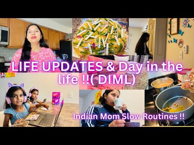 LIFE updates,DAY in Life(Summer DIML)Indian Mom SLOW morning Routine/iCleverBTH21 Kids Headphones