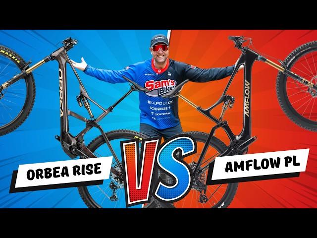 Amflow PL Carbon Vs Orbea Rise: The Clash of E-Bike Titans