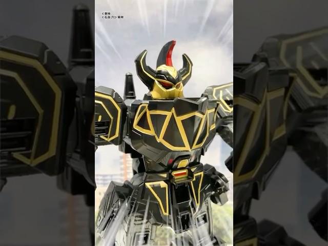 【#ナンバーワン戦隊ゴジュウジャー】ロボ好き注目!!「DXROBO UNIVERSE ブラック大獣神」の遊びごたえがすごい!【バンダイ公式】#Shorts  #バンダイ #バンマニ