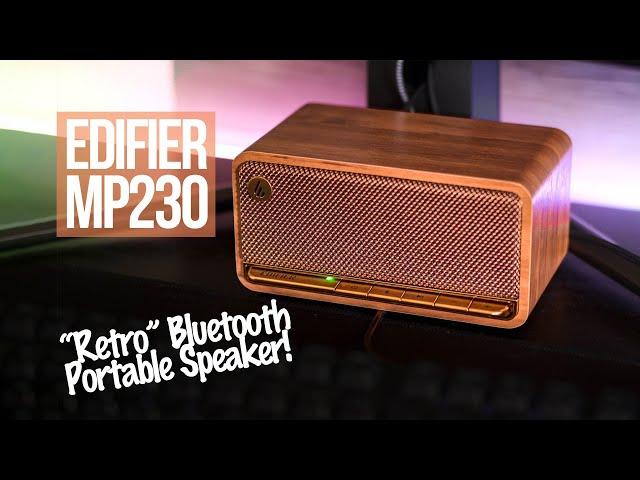 Edifier MP230: Vintage Bluetooth Stereo Speaker With Impressive Sound