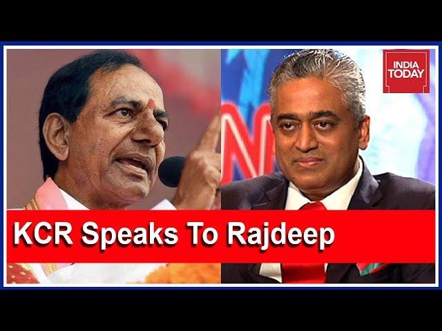 KCR: "BJP, Congress Are Crooked Parties" In Interview With Rajdeep Sardesai Ahead Of #TelanganaPolls