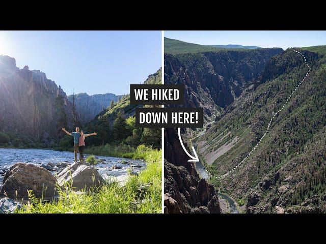 Hiking the Gunnison Route at Black Canyon of the Gunnison National Park (+ Overlooks!)