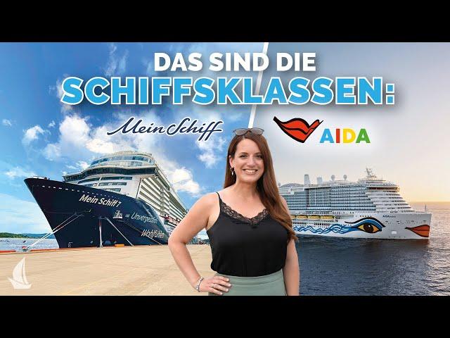 AIDA und Mein Schiff: Schiffsklassen im Vergleich