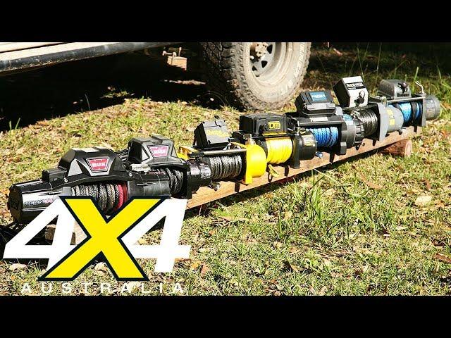 12-volt winch comparison review | 4X4 Australia