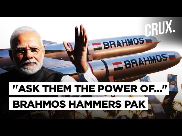 'First Time' India Uses BrahMos Supersonic Cruise Missile To Bomb Pakistan Air Bases | Op Sindoor