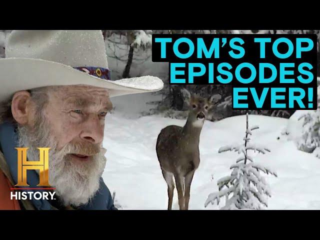 Mountain Men: TOM'S EPIC SURVIVAL JOURNEY *3 Hour Marathon*