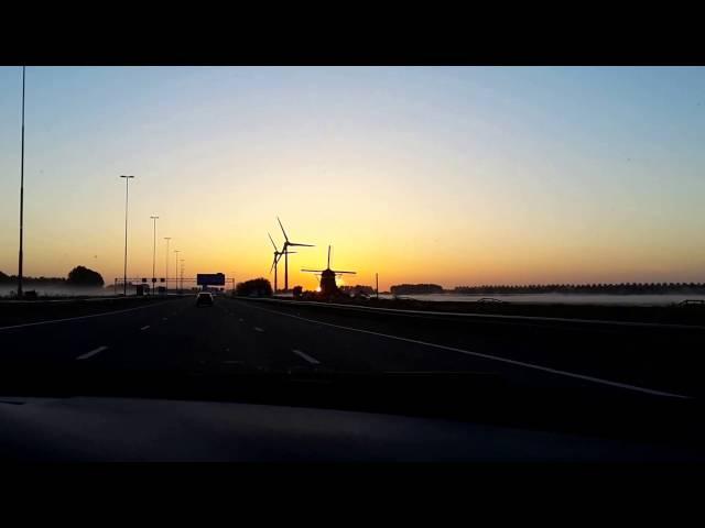 Sunrise in The Netherlands