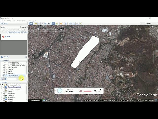 crear poligono en google earth y exportarlo a qgis