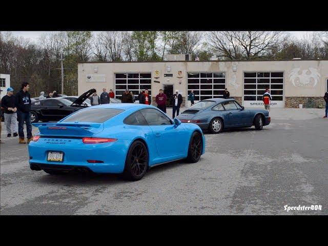 East Coast Cars & Coffee | Porsche 911 GT3, Mustang GT350, Stage 6 Jeep SRT8, E63S AMG