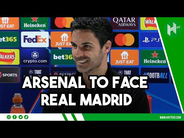 BRING ON MADRID | Mikel Arteta | Arsenal 2-2 PSV (9-3 AGG)