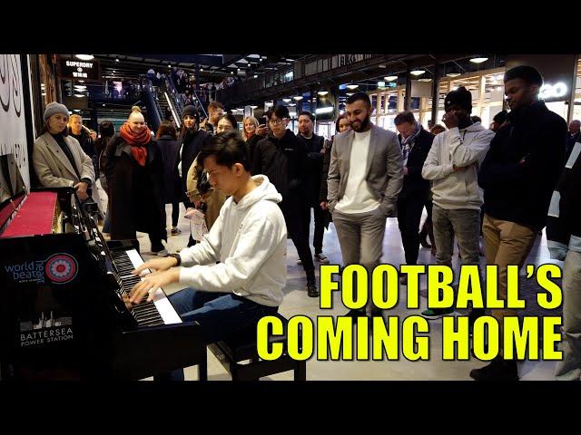 Shopping Mall Crowd Vibes to Three Lions Football's Coming Home | Cole Lam