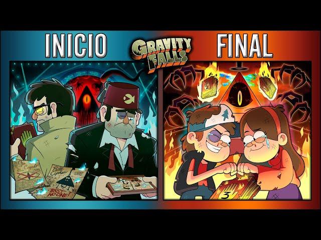 ¿Cómo inicia y termina Gravity Falls? | Te Explico La Historia (serie completa, diarios y comics)