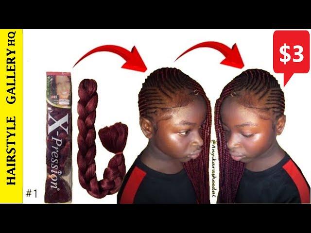 Lemonade Braids Tutorial | Feed in braids | DIY | Beyonce braids