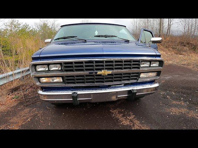 1995 chevy g20 mint. first video on my new gopro