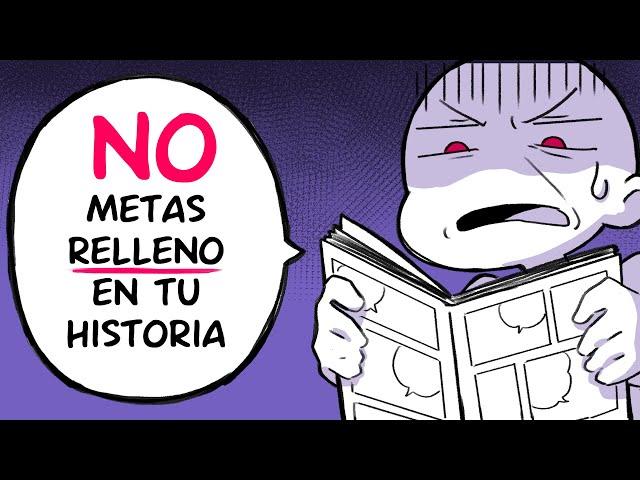 Cómo crear una historia sin relleno