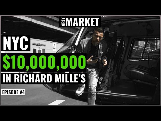 Quick Helicopter Ride to NYC to Shop $10M in Richard Mille's at Avi & Co. | GREY MARKET S1:E4