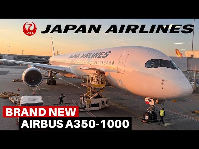 JAPAN AIRLINES BRAND NEW AIRBUS A350-1000 (Economy) | Tokyo - New York | Flight Review